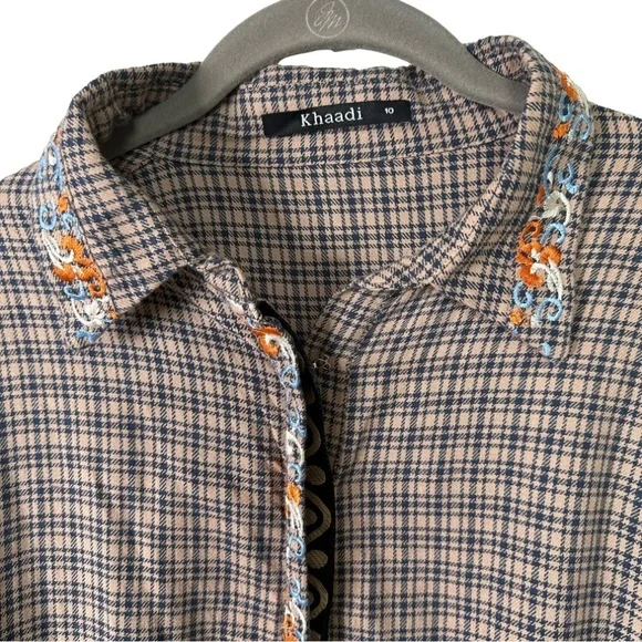 Khaadi plaid colored shirt - Picture 3 of 9